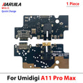 For Umidigi A5 A7 A7S A9 A11 A13 A13S A15 A11 Pro Max USB Charging Board Flex Cable Port Phone Microphone Charger Flex Connector