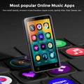 Portable MP4/MP3 Player Bluetooth Speakers & WiFi, Digital Audio Player Support Spotify, Deezer, Car Radio,Up to 1TB