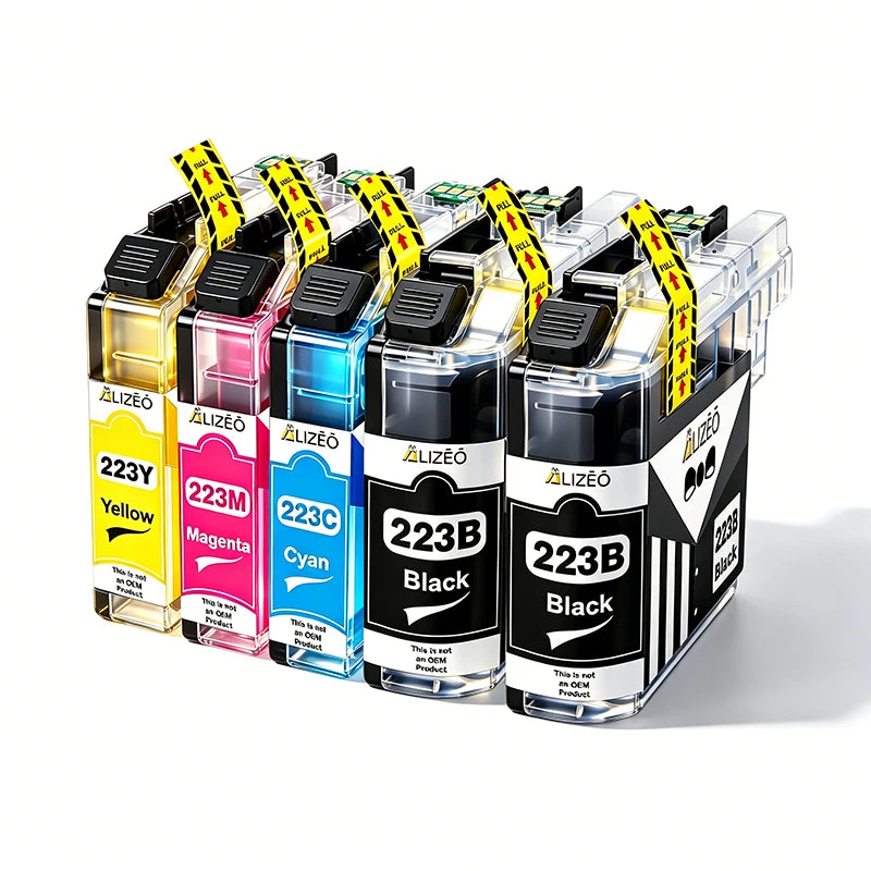 223XL Cartridge Compatible For Brother LC223 LC 223XL LC Ink Cartridges DCP-J4120DW MFC-J4420DW J4620DW 4625DW Printer XL