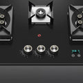 Three-burner gas stove embedded household natural gas multi-burner three-burner stove tempered glass stove