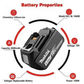 Original Makita 18V Battery 6AH Is Used for Replacing Lithium Batteries in Makita BL1840BL1830b BL1850b BL1850BL1860BL1815.