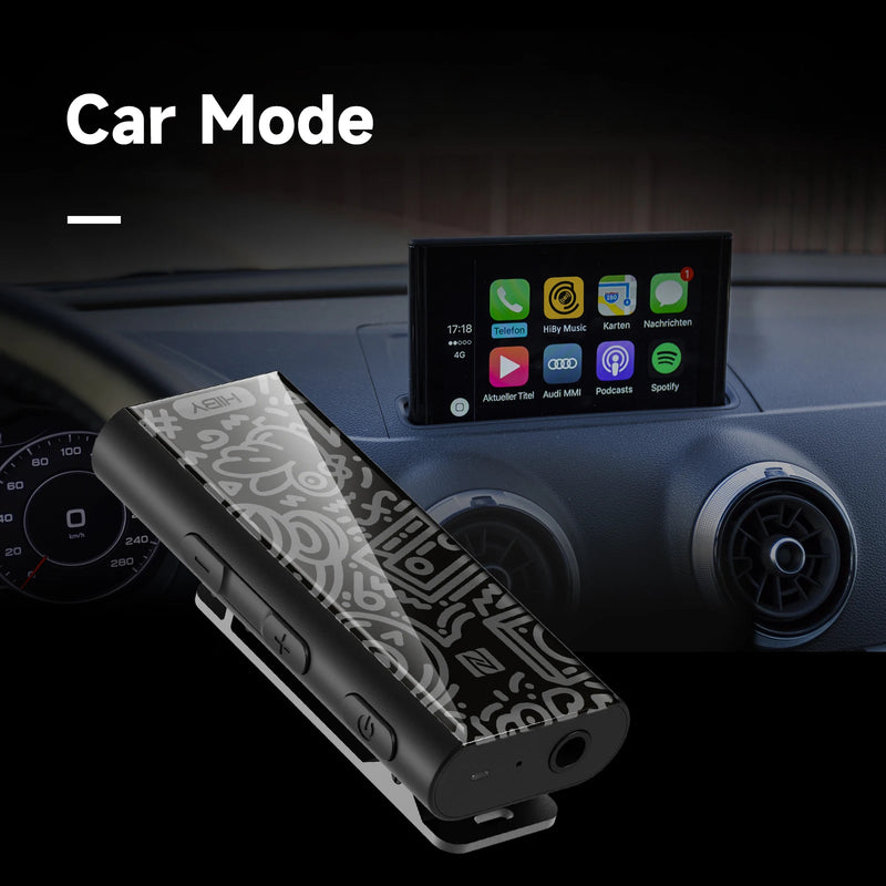 HiBy W3 II/W3 GEN 2 Type C USB DAC Dongle Wireless Bluetooth Decoder Headphone Amplifier AMP CarPlay NFC CVC Mic for Android iOS