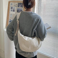 New Fashion Summer Large Capacity Casual Nylon Women Shoulder Bag Korean Style Hobos Bag Youth Crossbody Shoulder Bag