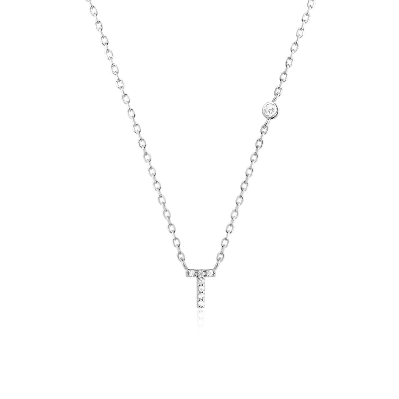 ANDYWEN 925 Sterling Silver Gold Small 26 Letters A- Z Zircon CZ Pendant Monogram Necklace Me 2020 Initial Alphabet M A Jewelry