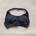 HBC Women's Sports Bra High Elastic Halter Top Push-up Fitness Workout Underwear Seamless Gym Tops Yoga Bra