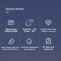 116plus Smart Watch Men and Women Full Touch Screen Sport Fitness Watch Man IP67 Waterproof Bluetooth For Ios Android Smartwatch