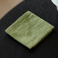 Thick Handmade Cotton Linen Tea Towel Double Sided Absorbent Tea Tablecloth Tea Set Zero Matching Tea Tray Cup Mat Pot Mat