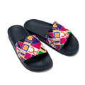 PG PATSY GARIS  New Fashionable Classic Simplicity Women's Slippers PVC Material Letter Printing Casual Flat Bottom Slippers