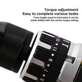 Lithium Battery Cordless Electric Screwdriver, Multifunctional Hand Impact Drill Combo Tool Set, Portable - View 6 | SAMAG