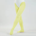 Girls High Waist 90D Soft Ballet Leggings Adult Solid Color Stockings 10 Colors Toddler Kids Dance Students School Footed Tights