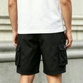 Men's Techwear Cargo Shorts, Lightweight Quick-Dry | SAMAG