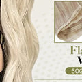 Full Shine Human Hair Weft Extensions Hair Bundles Ombre Blonde Color 100g Sew In Silky Straight Remy Skin Double Weft For Salon