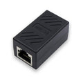 Network cable butt connector extender adapter rj45 network monitoring broadband crystal head adapter straight connector connecti