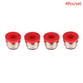 4pcs 3D Printer Parts Pneumatic Fittings Connectors 2*4 PTFE Tube Bowden Quick Plug 1.75mm Filament Hotend Extruder Kit