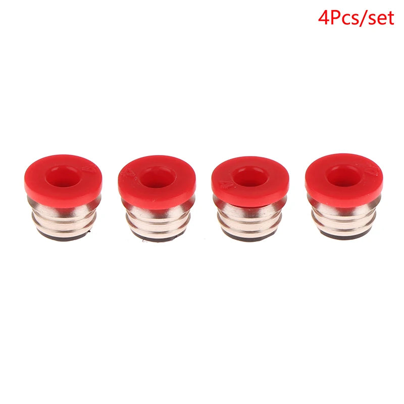 4pcs 3D Printer Parts Pneumatic Fittings Connectors 2*4 PTFE Tube Bowden Quick Plug 1.75mm Filament Hotend Extruder Kit