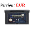 Classic GBA Game Cartridge Breath of Fire Kirby Sonic Advance Wars Golden Sun GBA SP Retro Video Game Collection Gift