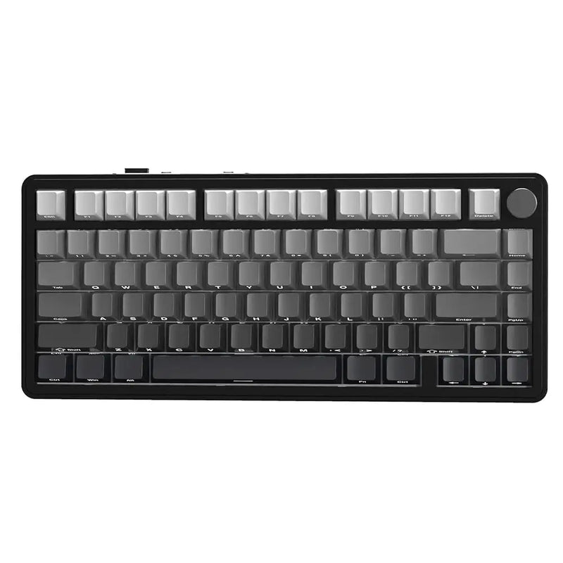 ATTACK SHARK X85 Wireless Mechanical Gaming Keyboard,TKL 82 Keys,Gasket Structure,Knob,RGB Hot Swappable Custom Keyboard