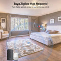 GIRIER Tuya ZigBee 3.0 Smart Curtain Switch Module for Roller Blinds Shutter Electric Motor 1/2 Gang Work with Alexa Google Home
