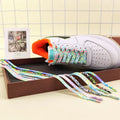 Colorful Shoelaces Leopard Print Fashion Flats Shoe Laces For Sneakers Washable Without Fading Shoes Accessories Shoestring