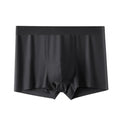 Men Boxers Thin Breathable Soft Ice Silk Seamless Daily Wear Anti-septic High Elasticity Male Underpants Men Underwear
