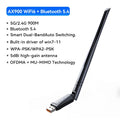 Vention USB WiFi 6 Adapter 5G/2.4G 900Mbps Wireless Bluetooth Receiver Antenna Network Card Dongle for - Visuel 9 | SAMAG