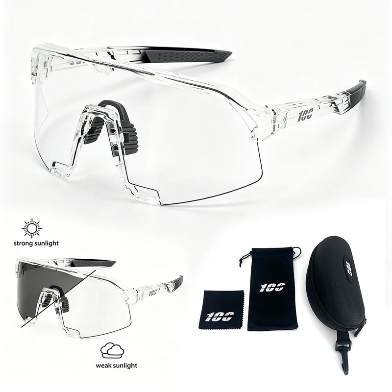Bicycle Photochromic Sunglasses UV400 HD Lens MTB Cycling | SAMAG