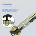 Invisible Sliding Door Retracting Bus Slide Rail | SAMAG
