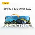 realme 16 Pro Plus Smartphone 6.8" 144Hz Curved AMOLED Display Snapdragon 7 Gen4 Chipset 200MP Camera 7000mAh Battery 80W Charge