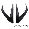 Auto Front Air Vent Splitter Improved Airflow Front Bumpe Air Vent Splitter Trim Stylish Look for MX-5 Miata ND 2016 and Later