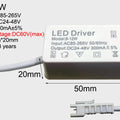 LED Driver 300mA 1W 3W 5W 7W 12W 18W 20W 25W 36W For LEDs Power Supply Unit AC85-265V Lighting Transformers For LED Power Lights