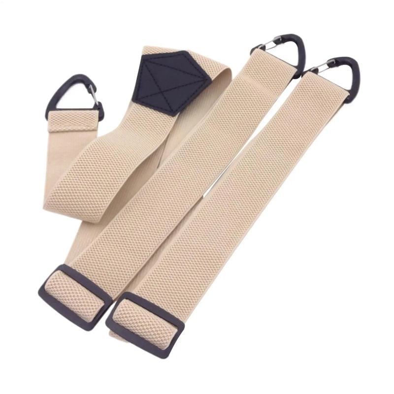 Suspenders for Men with Swivel Hooks for Work Jeans Y Back Adjustable Elastic Trouser Braces Belt Loop - Visuel 4 | SAMAG