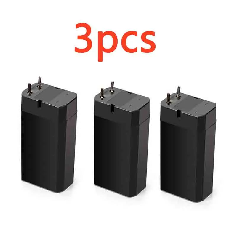 Lead Acid 1200mAh 4V Storage Battery Mosquito Bat Batteries LED Lamp Headlights Flashlight Rechargeable High Capaci