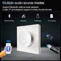 86 Type Mini Audio Wall Amplifiers Bluetooths TF AUX Music Control Panel Stereo Ceiling Speakers Controller Home Theater Systems