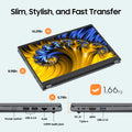 2 in 1 Laptop Computer,15.6" 8GB 256GB Touchscreen , AMD Ryzen R3 3200U, Radeon Vega 3, 1920x1080 FHD Display Blacklit Keyboard