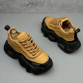 Designer Style Men Shoes  Autumn Fashion Comfortable Men's Thick Platform Sneakers Casual Shoes Sports Trainers Tenis
