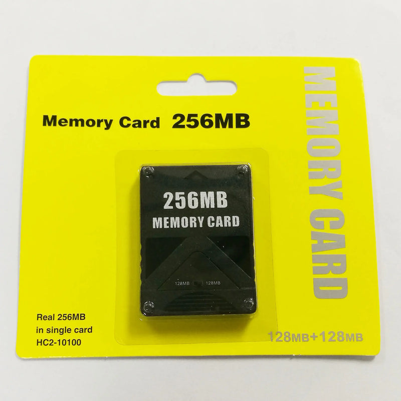 Memory Card 8M/16M/32M/64M/128M/256M for PS 2 Extended Card Save Game Data Stick Module for PS2 Console Store the Game Progress