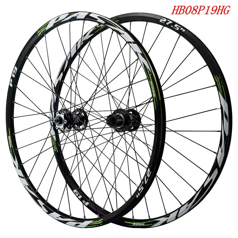 MTB bicycle wheels mountain bike wheel front2 rear4 bearing 26/27.5/29inch HG MS XD Six Hole Disc Brake QR100 135alloy hub thru
