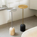 Modern Stainless Steel Art Sofa Tables Simple Multifunctional Bedroom Side Table Creative Luxury Relaxing Living Room Furniture