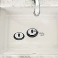 1Pcs Durable Rubber Tub Stopper With Chain Universal Bath Tub Drain 4/4.3/5cm With Hanging Ring Bathtub Plug Bathtub Accessories