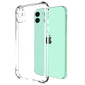 Clear Phone Case For iPhone 11 12 13 14 15 16 Pro Max Mini 16E 7 8 Plus Xr Xs SE 2020 2022 Silicone Soft Transparent Cover