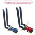 AC1200 PCI - E WiFi 5 Network Card Dual Band 2.4G/5GHz For Bluetooth 4.0 Desktop Laptop Windows 7/8/10/11 - Visuel 4 | SAMAG