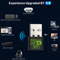 900Mbps WiFI 6 USB Adapter Bluetooth 5.3 Wireless Network Card Dual Band Driver Free Dongle for Win 10 11 - Visuel 4 | SAMAG