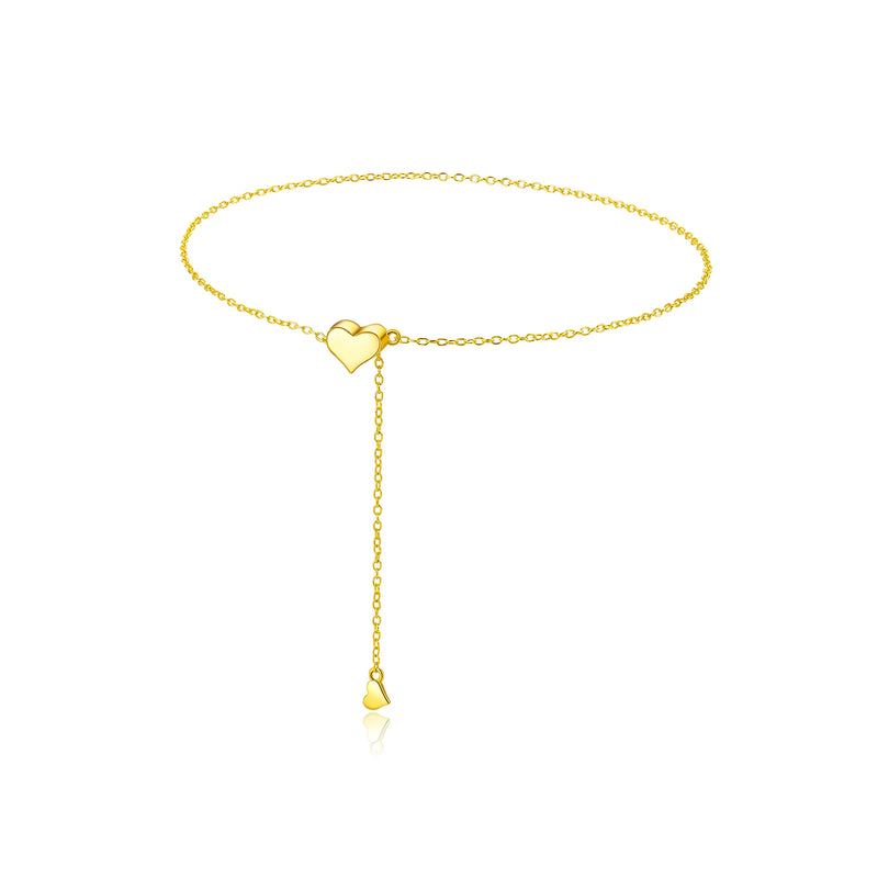 ANDYWEN 925 Sterling Silver Transformer Adjustable Chain Heart Pendant Charm Necklace Drop Choker Resizable Women Luxury Jewekry