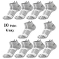 10 Pairs Ankle Athletic Running Socks Men Women Simple | SAMAG