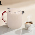 1.0L Anti-Scald Electric Kettle, Seamless Electric Kettle, 304 Stainless Steel Household Fast Boiling Kettle for Coffee Brewing