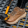 Wide Toe Work Safety Shoes Men Work Sneakers Anti Smash Anti Puncture Steel Toe Shoes Lightweight Protection Safety Boots