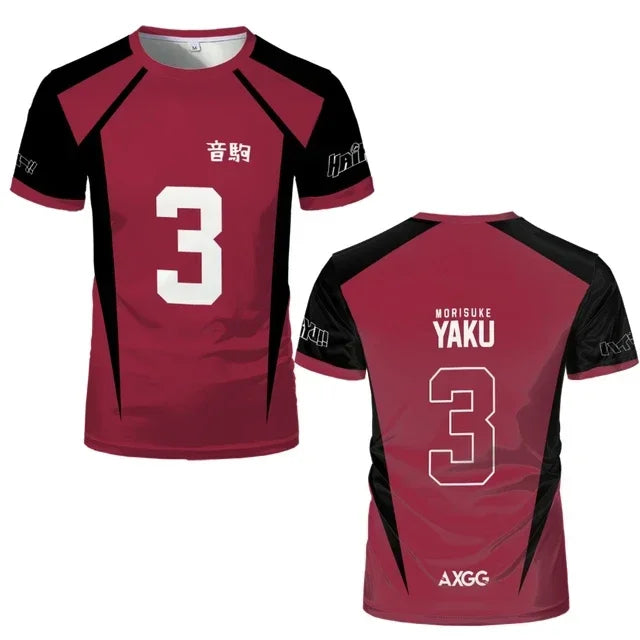 Anime Jersey Uniform T - shirt Role - playing Costume - View 16 | SAMAG