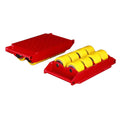 20T 360° Machine Skate Electric Cargo Truck Factory Equipment Moving Roller Trolley for Machine Moving Without Shipping