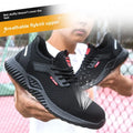 Safety Shoes Work Sneakers Steel Toe Men Women Anti Smash Puncture Proof Work Boots Indestructible Safety Shoes Light Breathable