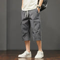 Cargo Shorts Men Working Cropped Pants Summer New Thin Casual Loose Sports Shorts Bermudas Fashion Casual Man Shorts